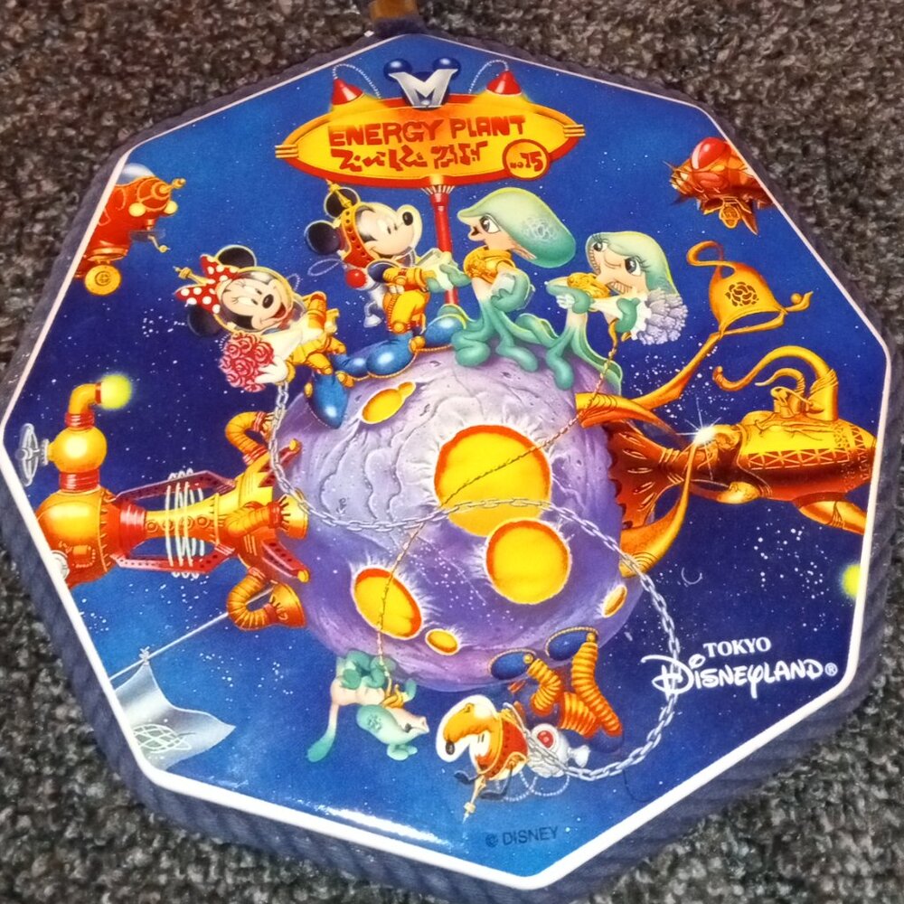 DISNEYLAND TOKYO COLORFUL OCTAGON WALL HANGING